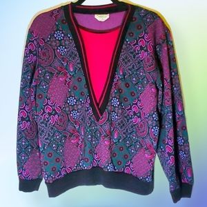 SALE💞Vintage Jewel Tone Sweater💞